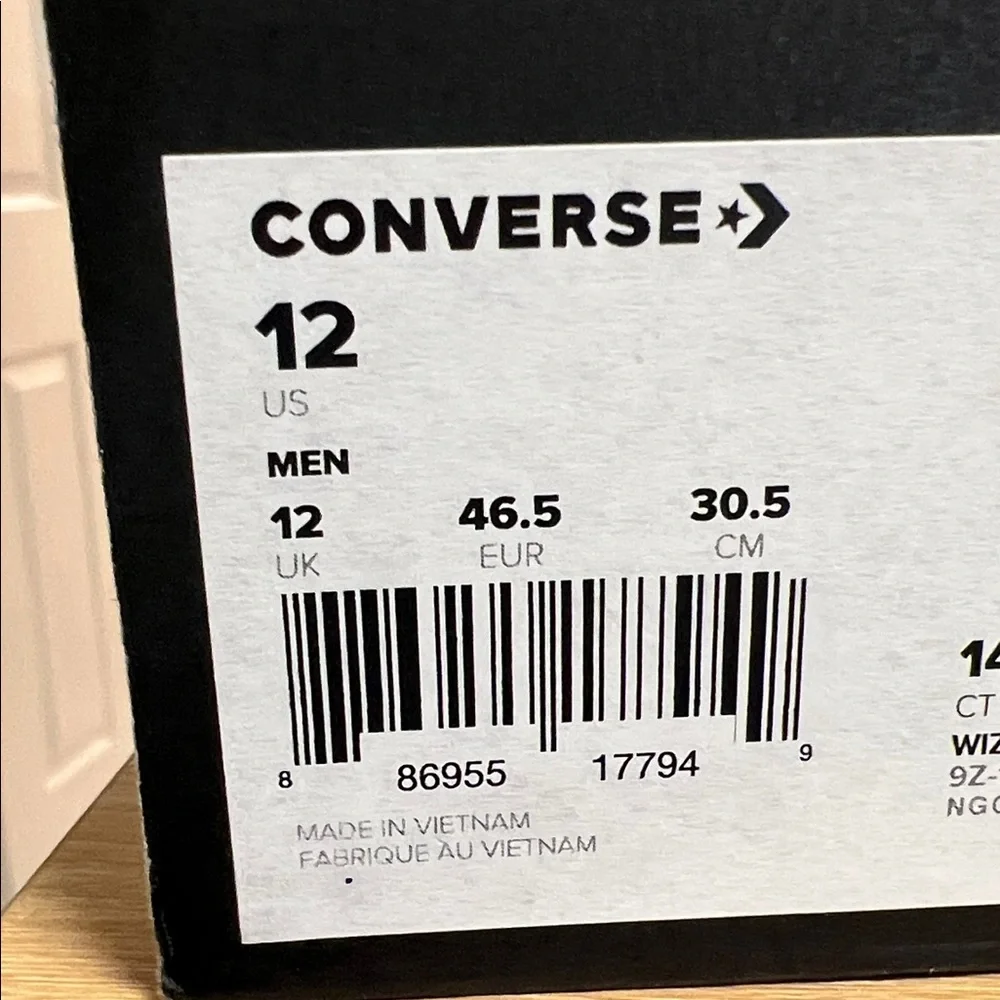 CONVERSE CHUCK TAYLOR ALL STAR GRAY SNEAKERS - Picture 13 of 13